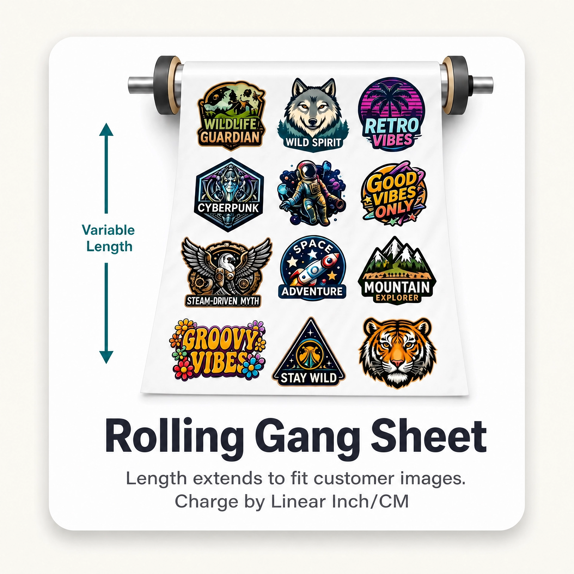 Rolling Gang Sheet