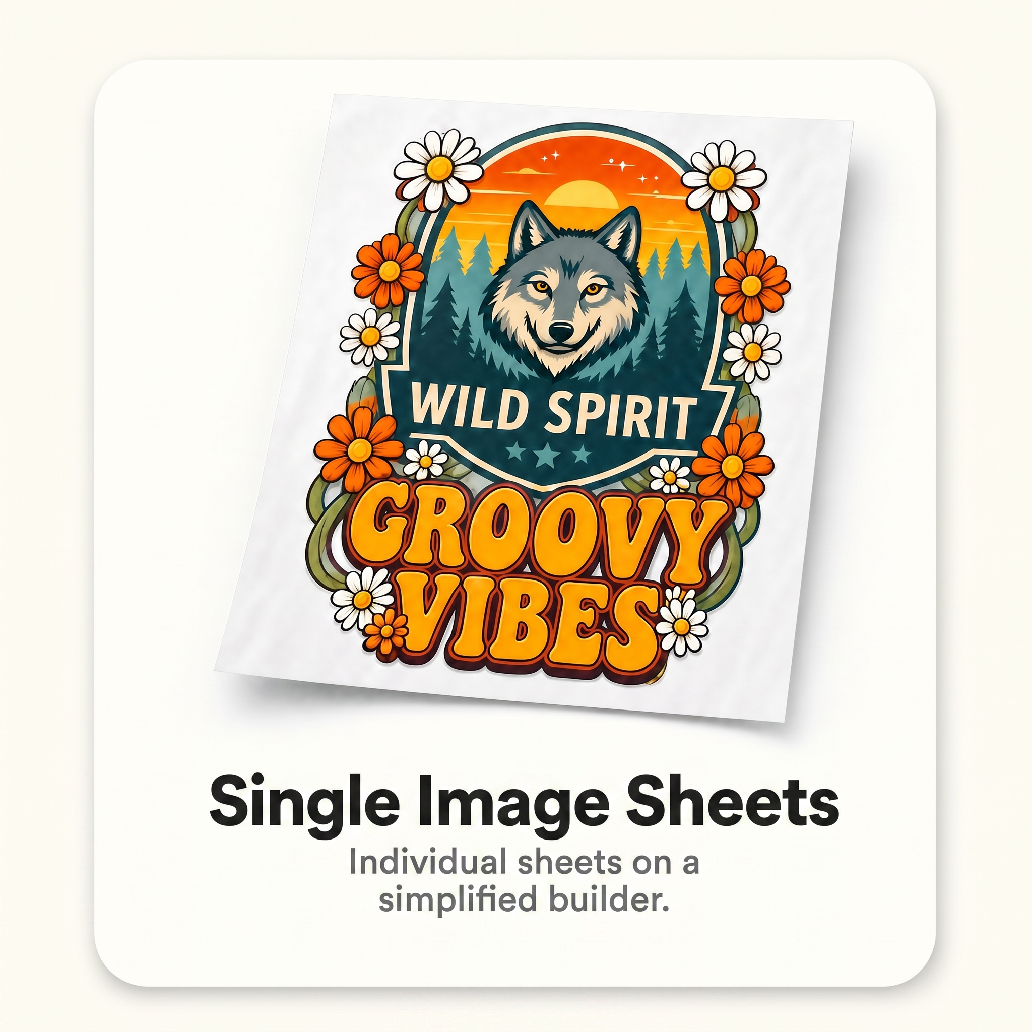Single DTF Sheets